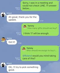 Reply Feature Lets You Quote Messages And Answer Them Directly Line Official Blog