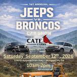 Jeeps vs. Broncos Car Show
