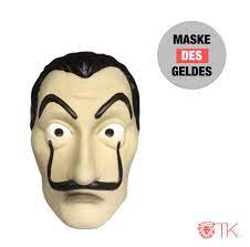La casa de papel kostümü salvador dali maske hediyeli elbise kıyafeti. Maske Haus Des Geldes Kostum Verkleidung Casa Kaufland De