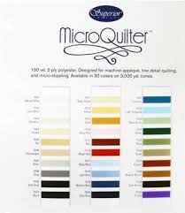 Omni Color Chart Kingsmen Quilting Supply