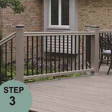 Revisit of the better homes and gardens azek decking from 2020. Azek Square Aluminum Balusters Timbertech The Deck Store