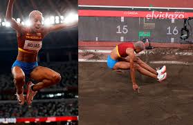 La colombiana caterine ibargüen hizo su mejor registro en 14,25 metros y cedió su condición de campeona en el salto triple de los juegos olimpicos. Zrtt5iloeahrgm