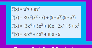 F ' (x) = 12x 3 + 4x 1 − 5x 0. Contoh Soal Turunan Fungsi Perkalian Dan Pembagian