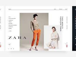Las últimas tendencias en textil y decoración del hogar en la nueva colección de zara home. Zara Web Design Trends Clothing Store Design Web Design Typography