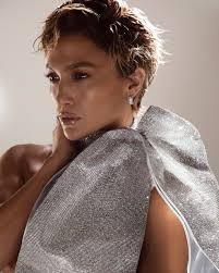 David koma spring 2021 dress. Jennifer Lopez Debuts Fierce Pixie Cut Hairstyle On Allure Popsugar Beauty