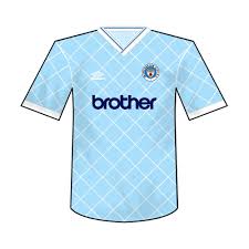 Shop the latest manchester city football kit here. Mcfc Kits Manchester City Man City History Bluemoon Mcfc