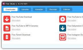 Free studio is a bundle with all free multimedia applications which have been developed by dvdvideosoft. Free Studio Download