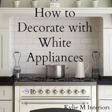 Kitchen Ideas Decorating With White Appliances Painted Cabinets White Kitchen Appliances White Appliances Outdoor Kitchen Appliances
