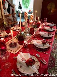 A Candy Cane Table Setting For Christmas And The Winter Holidays In 2020 Christmas Dinner Table Settings Holiday Table Decorations Holiday Table Settings