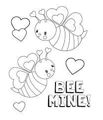 Apr 13, 2021 · these free printable valentine's day coloring pages for kids include plenty of cheesy puns to bring smiles to little faces. Valentine S Coloring Pages For Kids Crazy Little Projects