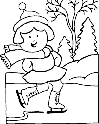 Preschool mitten winter s printable459e. Winter Time Coloring Pages Iconmaker Info