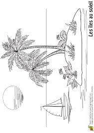 Page 6 Sur 12 Sur Hugolescargot Com Dessin De Plage Dessin Ile Coloriage