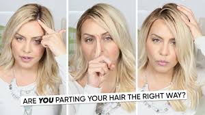 The slimming, modern, and leading look of a middle part tends to give a clean look with the perfect symmetry to flaunt! Are You Parting Your Hair The Right Way Youtube