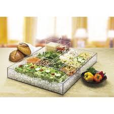 Cal Mil 5 Sided Box Wayfair Luau Party Food Food Stations Wedding Catering Catering Supplies