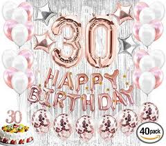 Birthday Decorations For Her 30th Birthday Decorations For Her Party Supplies Decorations Etsy In 2020 25 Birthday Decorations 30th Birthday Party Supplies 40th Birthday Decorations