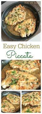 Easy Chicken Piccata Recipe Chicken Recipes Easy Chicken Recipes Recipes