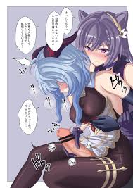 ganyu and keqing (genshin impact) drawn by futa_yami | Danbooru