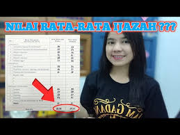 Klu buat smknilai ipknya di surat keterangan hasil ujian nasionalatau di belakangnya ijasahtrma kazih. Cara Hitung Rata Rata Ijazah Cpns Kemenkumham Youtube