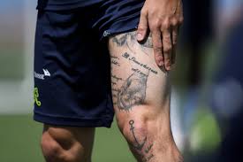 This was the case of nicolás otamendi, who after the meeting before atalanta exhibited his new and impressive tattoo. Tat S Fine Players With Striking Tattoos At Russia 2018 Daily Nigerian