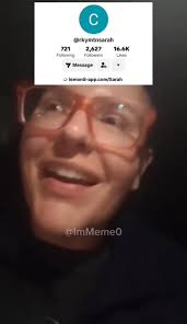 Meet Sarah. Sarah a nurse in Colorado who made a public video and said: “I  just thought of a way to combine my MAGA hating and my work in the ER”… 👀