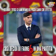 El local está en el décimo quinto puesto con 38 puntos y 9 triunfos, mientras que el visitante llegó a las 61 unidades y se. Sololaroma It Ridiamoci Su Buongiorno E Sempre Forza Roma Comunque Vada Asroma Roma Meme Fonseca Spezia Romaspezia Sololaroma E M A 03 Facebook