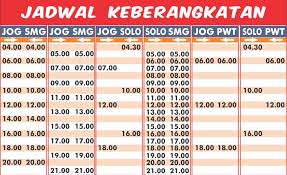 Bus Joglosemar Rute Harga Tiket Jadwal Dan Paket Kilat