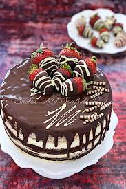 erdbeer schoko torte mit mascarpone creme rezept rezept torten selber backen kuchen rezepte einfach erdbeer schoko torte