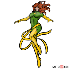 Maybe you would like to learn more about one of these? How To Draw Dark Phoenix X Men Sketchok Easy Drawing Guides