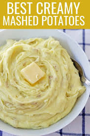 Best Creamy Mashed Potatoes Creamy Mashed Potatoes Easy Potato Recipes Creamy Mash