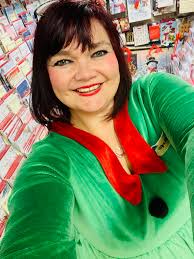 The elves 🧝 🧝‍♂️ were busy yesterday restocking Christmas cards, wrap and  gifts ready for you today 🎅🏻 we are open Christmas Eve for you 🎅🏻🎄❤️