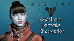 Destiny | Pretty Awoken Female Character - YouTube