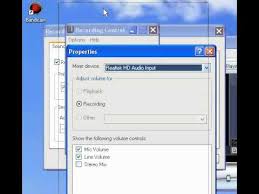 Yes, there's a windows audio grabber that you can use to capture your voice and other external sounds. Stereo Mix Settings In Windows Xp Sound Problem Full Registered Version Youtube