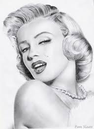 Marilyn monroe glitter sketch.\ набросок мэрлин монро блёстками. Marilyn Monroe By Drawtillyoudie Uploaded By Sweetcaatje