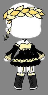 Black and white stripes dress skirt gacha life. Base 2 Gacha Life Amino