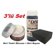 Derby Mont Direksiyon Koltuk Deri Boyasi Ve Tamir Macunu 3 Lu Set Fiyatlari Ve Ozellikleri