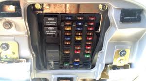 Since 2018 fuses 6 cigar lighter power point 1 8 cigar lighter power point 2 and 51 power point 3 in 2000 lincoln navigator fuse panel diagram wiring diagram. Ford F 150 1997 2003 Fuse Box Location Youtube