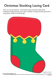 Christmas stocking coloring pages for kids. Christmas Stocking Printables