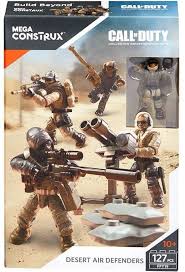 Call Of Duty Action Figures Mega Bloks Call Of Duty Desert Air Defenders Set Call Of Duty Mega Bloks Action Figures Collection