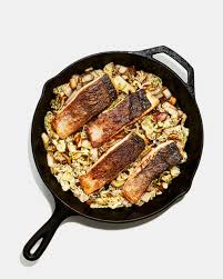Crispy Skin Salmon With Napa Cabbage Recipe Seared Salmon Pan Seared Salmon Napa Cabbage