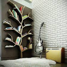 Tree Shaped Book Shelf Cool Bookshelves Home Diy Creative Bookshelves