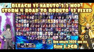 لعبة قتال بليتش ضد ناروتو bleach vs naruto 2.2. Bleach Vs Naruto Mod Storm 4 Road To Boruto V2 Fixed Mugen Android Down Naruto Games Naruto Mugen Anime Fighting Games