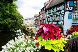 Thus the buildings are 'twins' of one another. Three Hours Or Less By Train From Paris Colmar Travel Agent Central