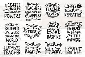 Download Teacher Svg Bundle Quotes 1087509 Cut Files Design Bundles
