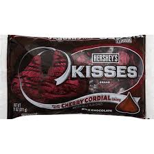hersheys kisses milk chocolate cherry