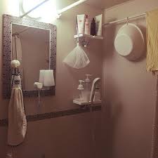 eringo0727さんのbathroom ikea 雑貨 100均 ユニットバス ニトリ セリア 1r 一人暮らし 賃貸 狭いを諦めない の置き場所に関する部屋写真 ユニットバス ユニットバス インテリア インテリア 収納