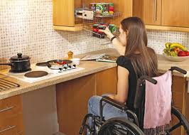 holidays in a wheelchair accessible kitchen