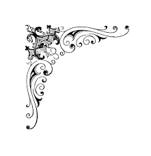 Digital Stamp Design Free Corner Digital Stamp Antique Corner Design Illustration Free Clip Art Clip Art Borders Page Borders Design
