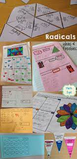 Ideas For Simplifying Radicals Operations On Radicals Activities Free Interactive Not Simplifying Radicals Simplifying Radicals Activity Radical Expressions