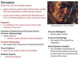 What is a crime scene? What is forensic science? What tools and information  are necessary for criminologists to dissect a crime scene?