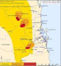 Find out about the weather in brisbane, including average rainfall and temperature information. Bom Warns Damaging Winds Flash Flooding And Large Hail Are Likely In Parts Of Southeast Queensland